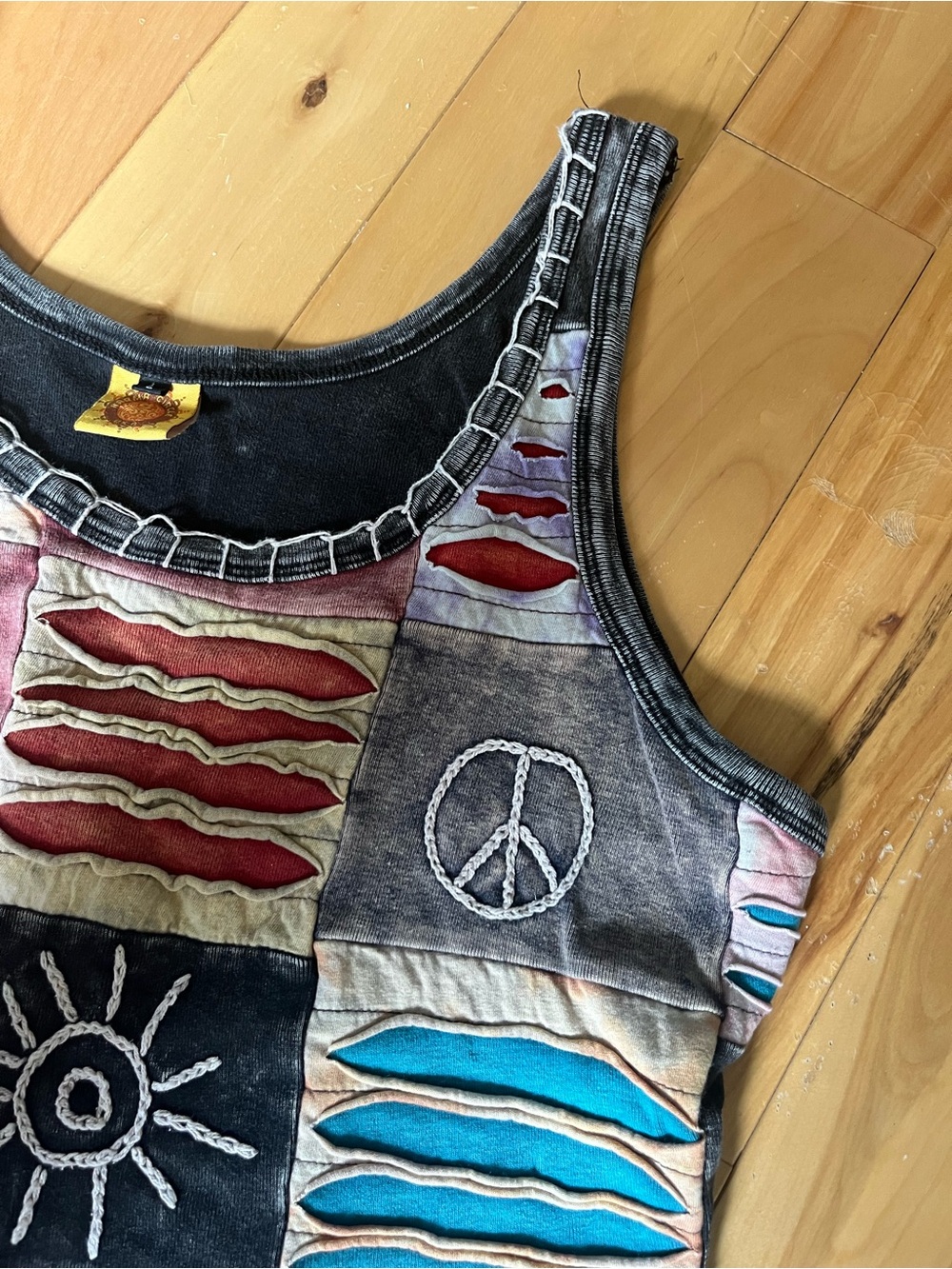 Patchwork Tank top - Picture 2 of 4